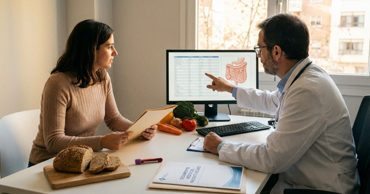 Seguimiento médico del paciente celíaco: frecuencia y pruebas esenciales