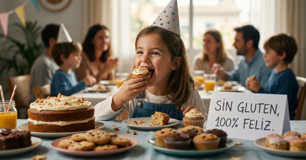 Cumpleaños y celebraciones sin gluten para niños celíacos