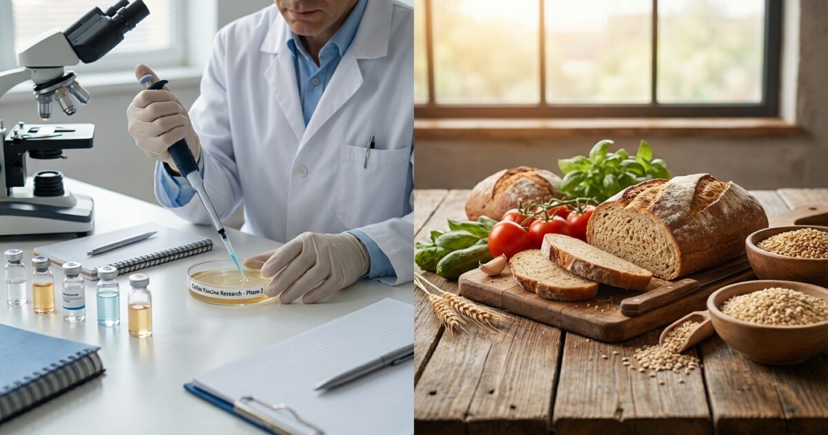 Vacunas y terapias en investigación para la enfermedad celíaca